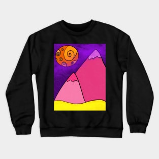 meet me in the mountains Crewneck Sweatshirt